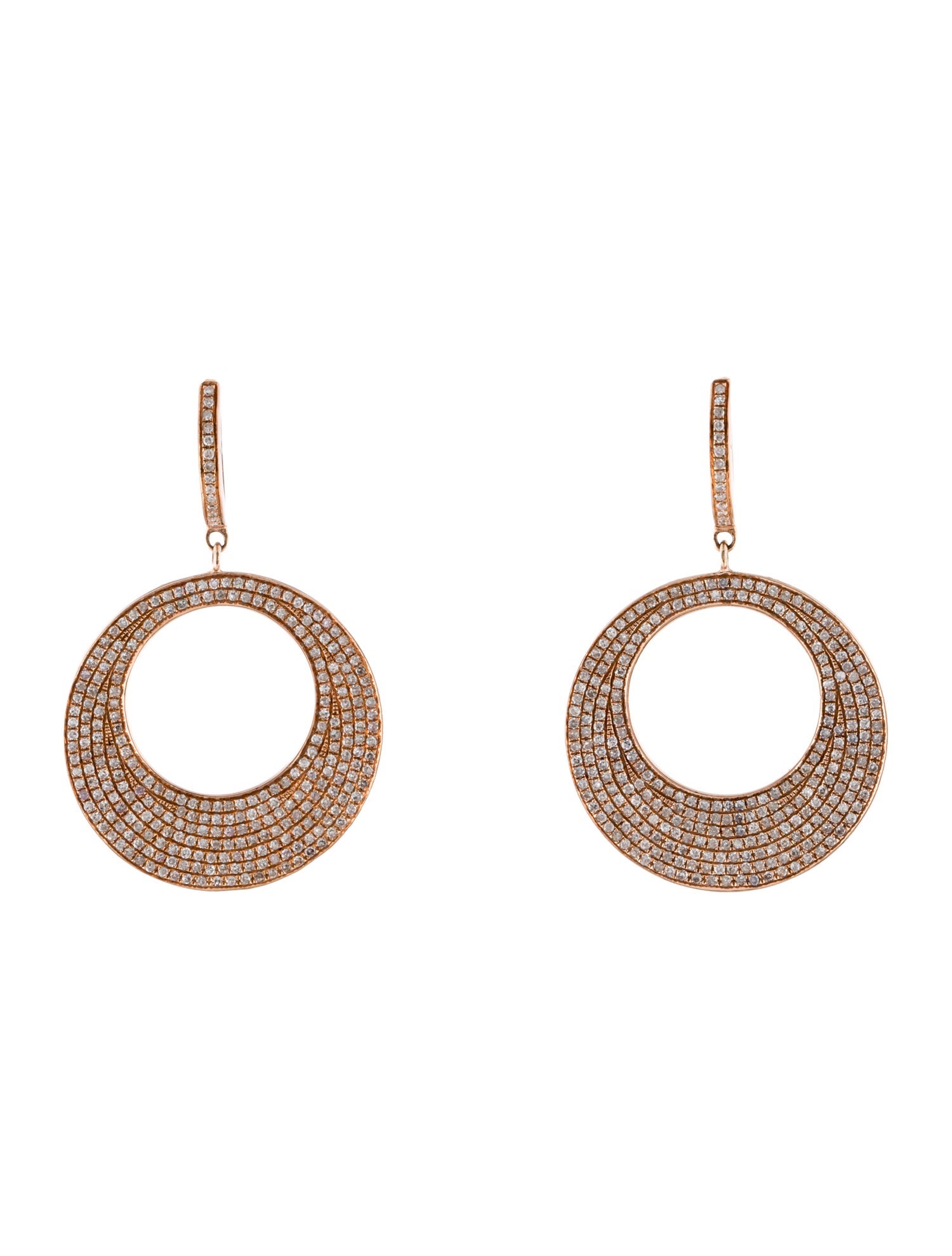 Earrings 14K 1.60ctw Diamond Drop Earrings