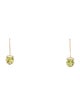 Earrings 10K Peridot Drop Earrings