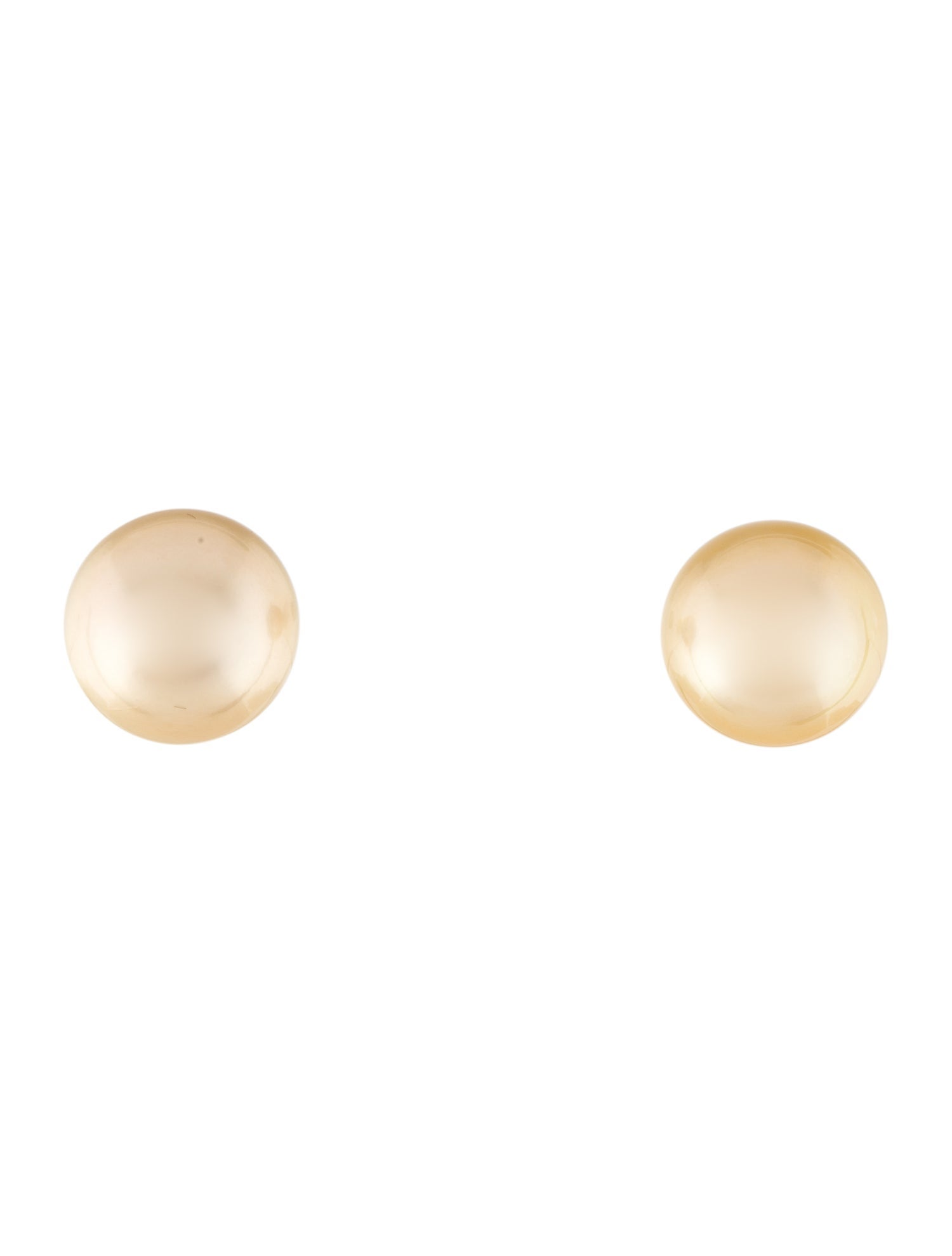 Earrings Platinum Pearl Stud Earrings