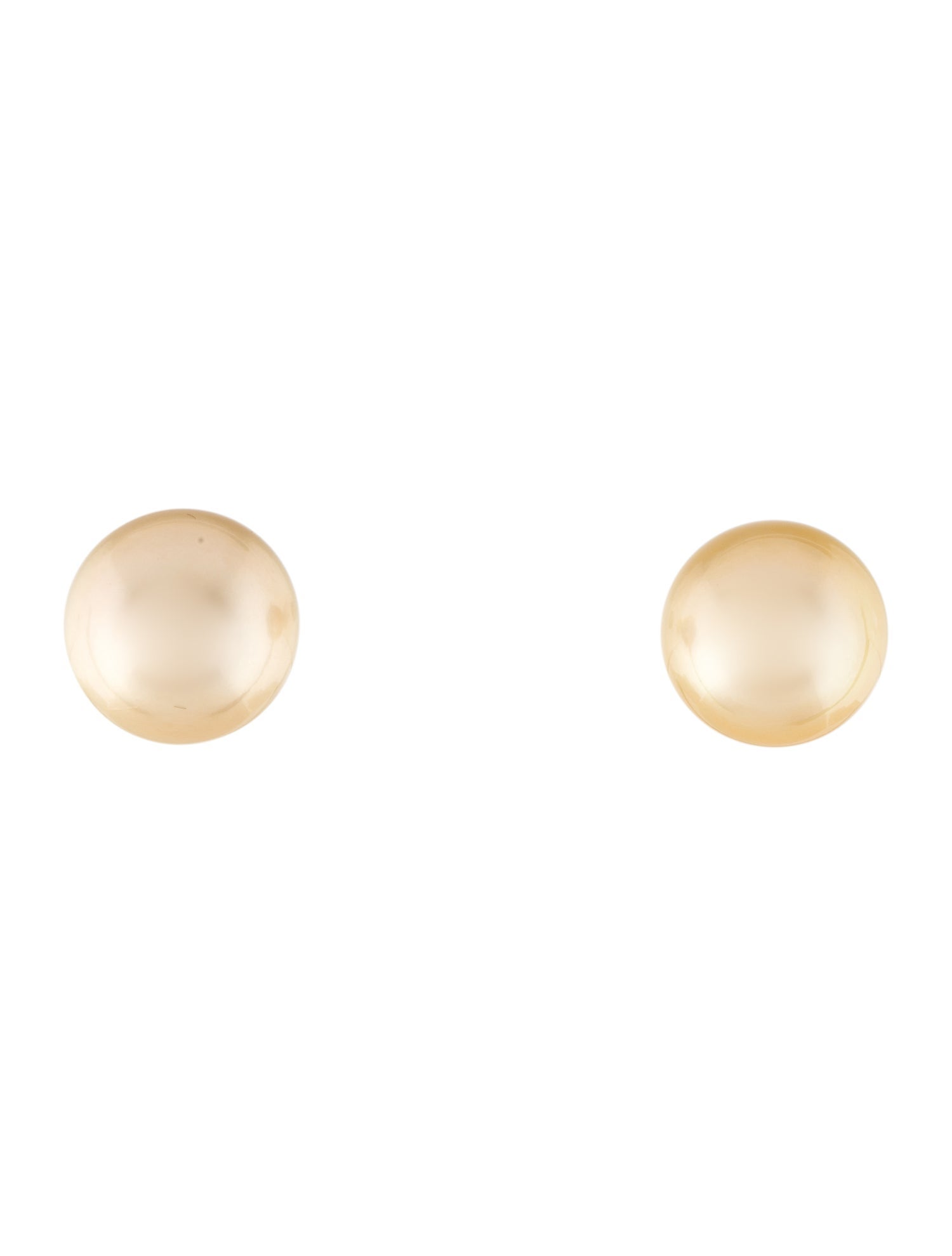 Earrings Platinum Pearl Stud Earrings