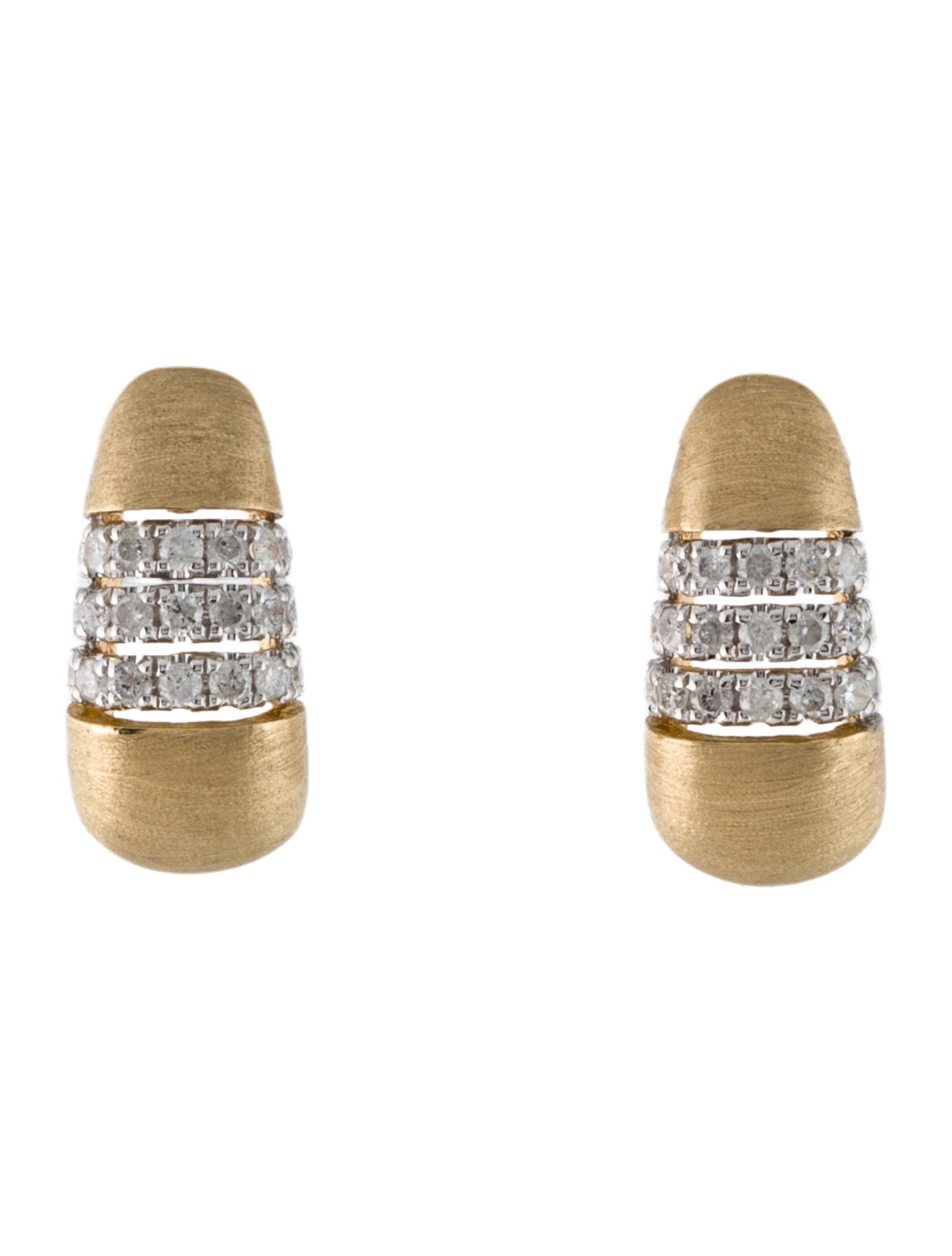 Earrings 14K Diamond Drop