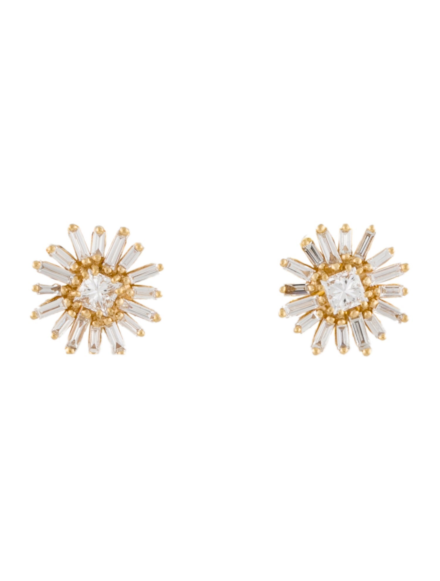 Suzanne Kalan 18K Diamond Mini Spark Studs
