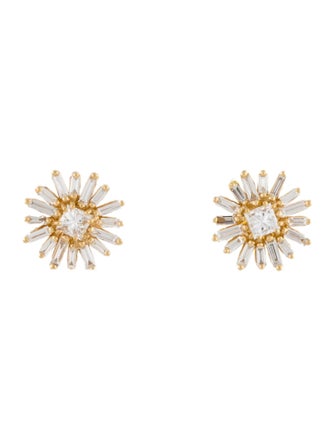 Suzanne Kalan 18K Diamond Mini Spark Studs