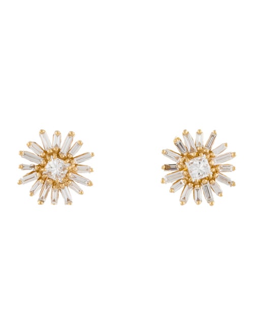 Suzanne Kalan 18K Diamond Mini Spark Studs