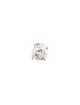 Earrings 14K Diamond Single Solitaire Stud Earring