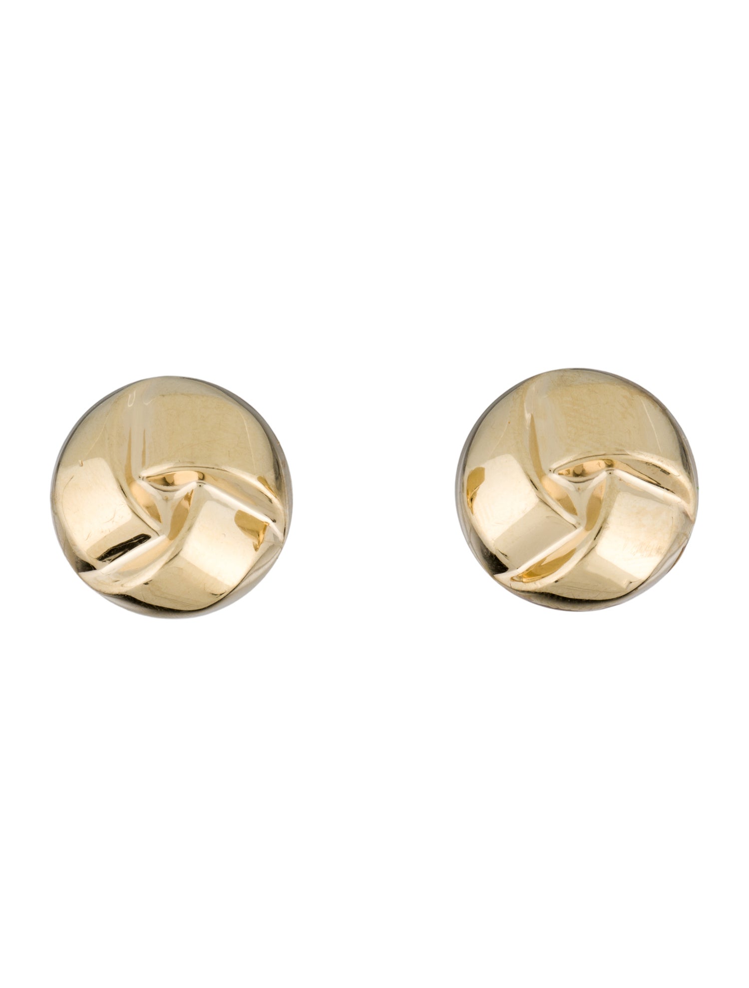 Earrings 14K Knot Clip-On
