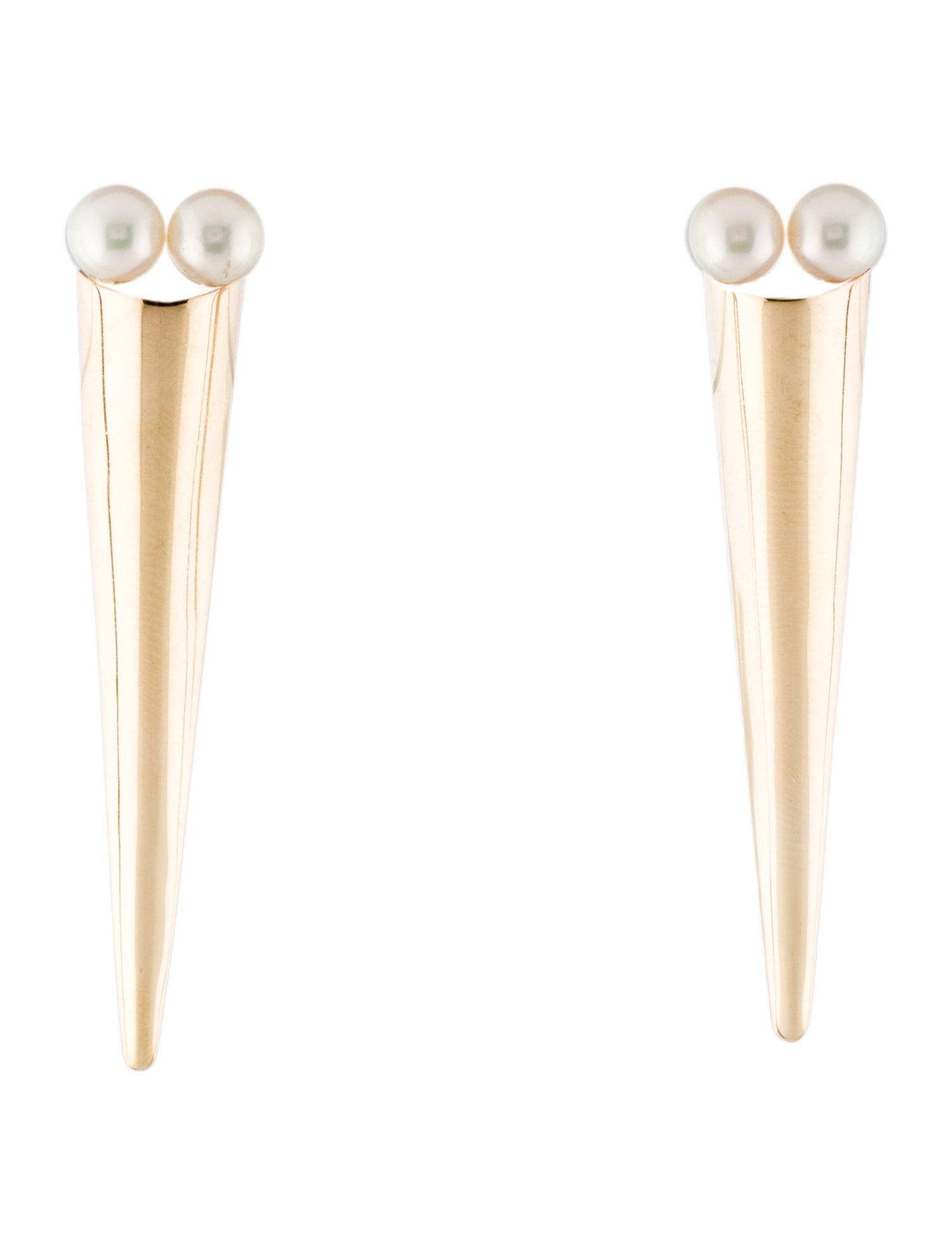 Earrings 14K Pearl Drop Earrings
