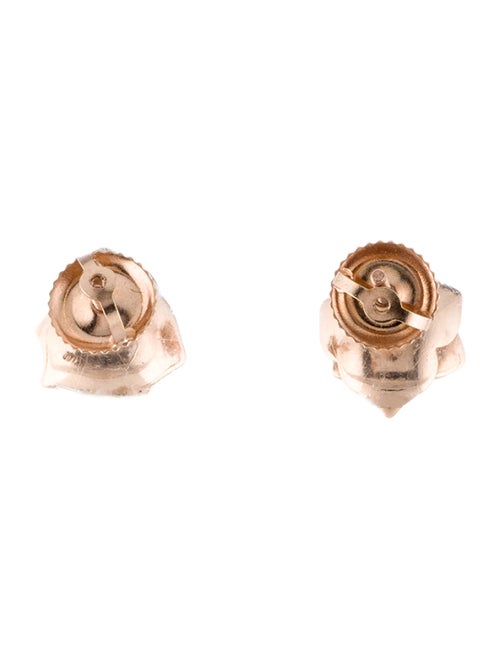 Earrings 14K Lab-Grown Diamond Rose Stud Earrings