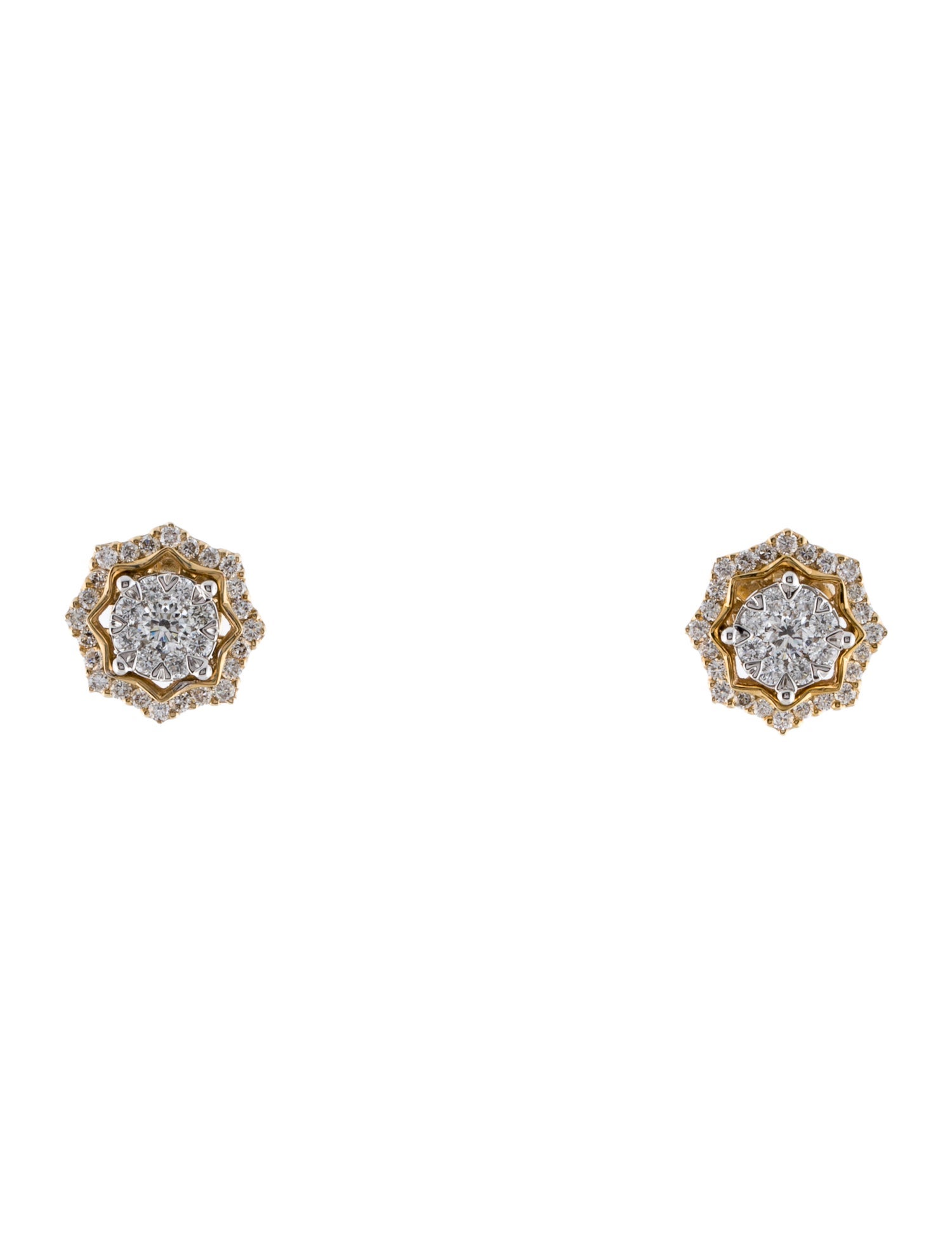 Earrings 14K Diamond Stud Earrings