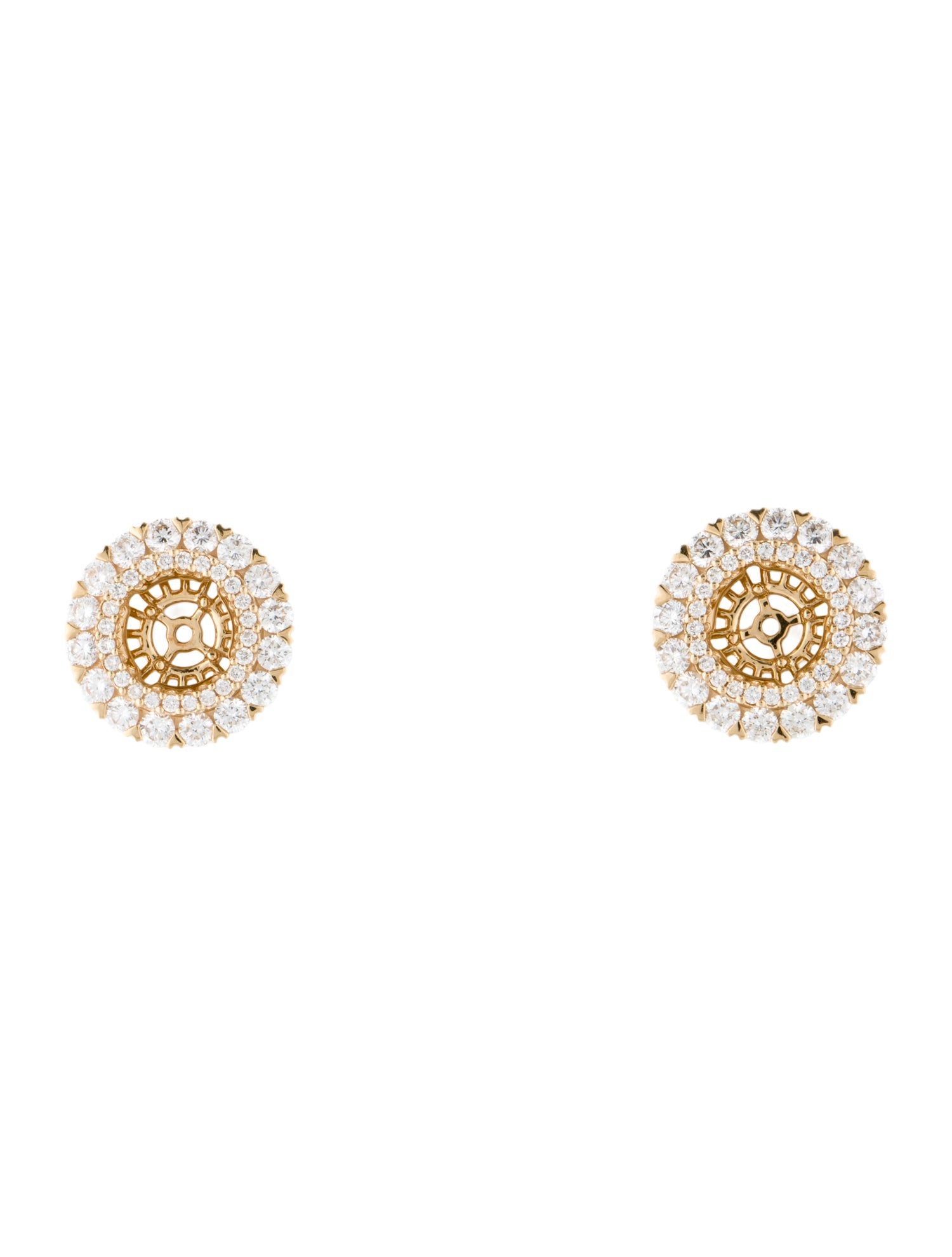 Earrings 14K 1.73ctw Diamond Earring Jackets