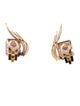 Earrings 14K 18.86ctw Amethyst Clip-On Earrings