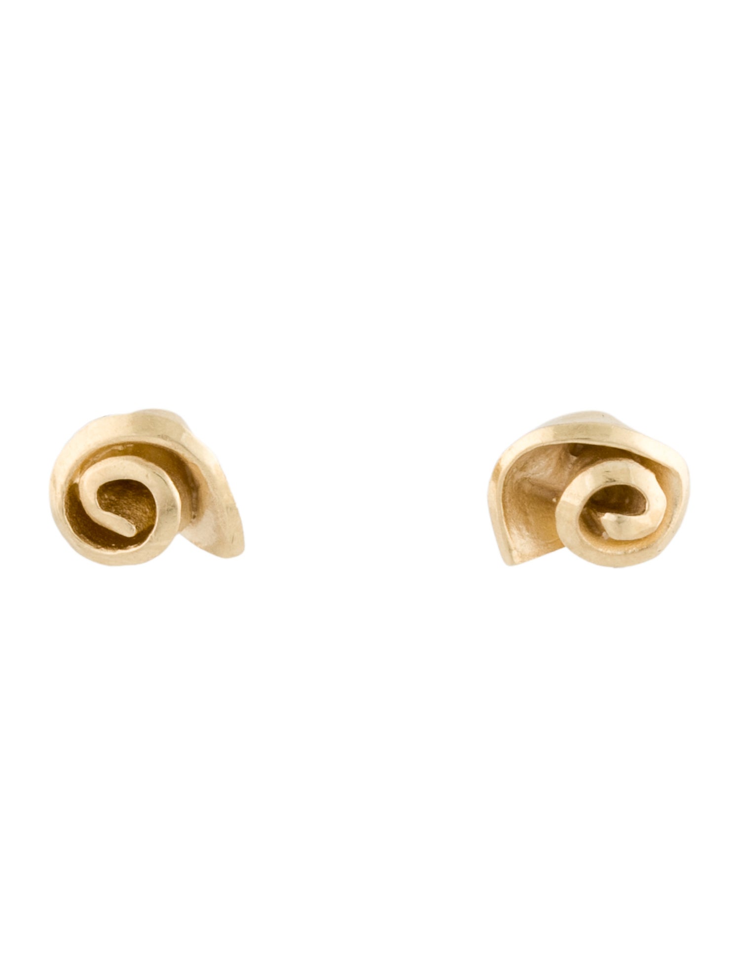 Earrings Joan Michlin14K Swirl Stud Earrings