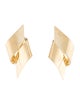 Earrings Joan Michlin14K Geometric Ribbon Earrings