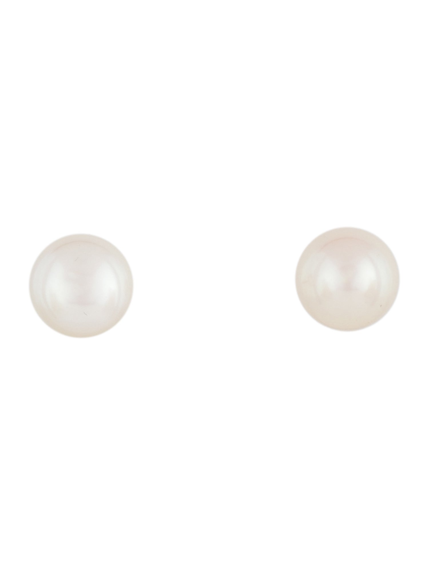 Earrings 18K Cultured Pearl Stud Earrings