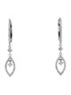 Earrings 14K Diamond Drop Earrings