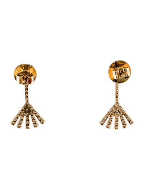 Earrings 18K Diamond Drop Earrings