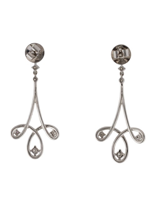 Earrings 18K 1.47ctw Diamond Drop Earrings