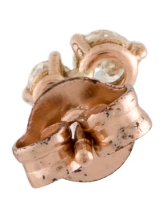 Earrings 14K Diamond Single Stud Earring