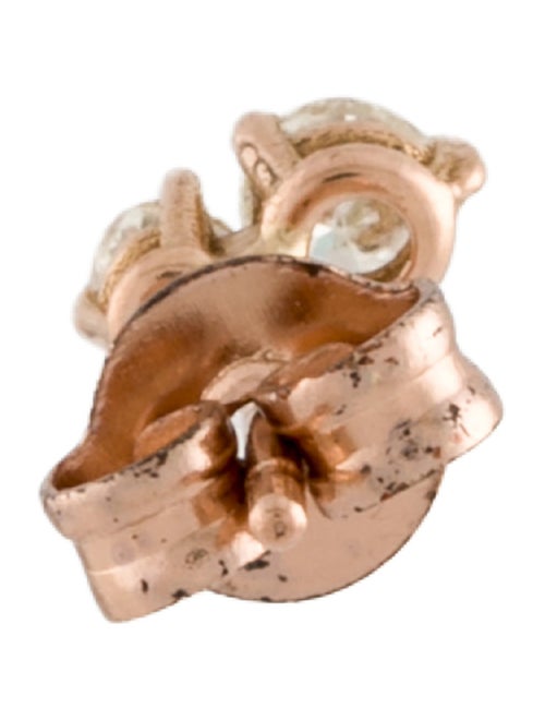 Earrings 14K Diamond Single Stud Earring