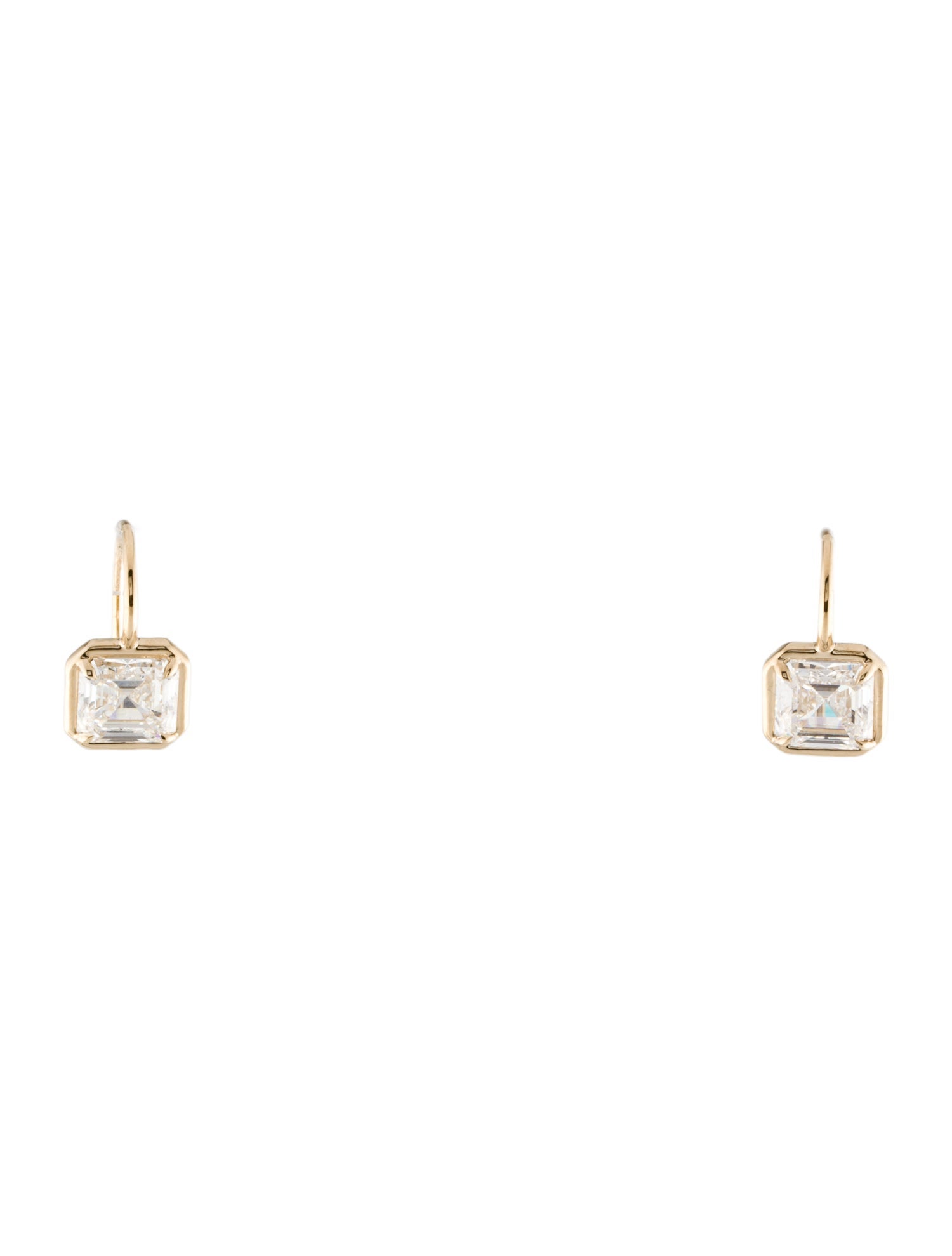 Earrings 14K 4.05ctw Diamond Drop