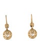 Earrings 14K Enamel 3.01ctw Lab-Grown Diamond Drop Earrings