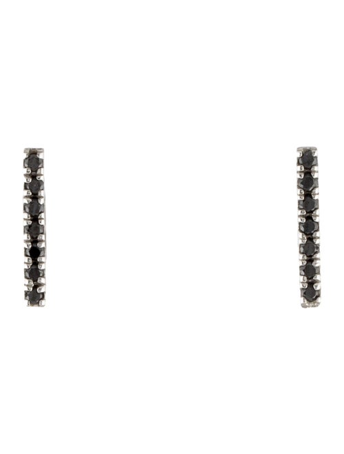 Earrings 14k Diamond Bar Stud Earring