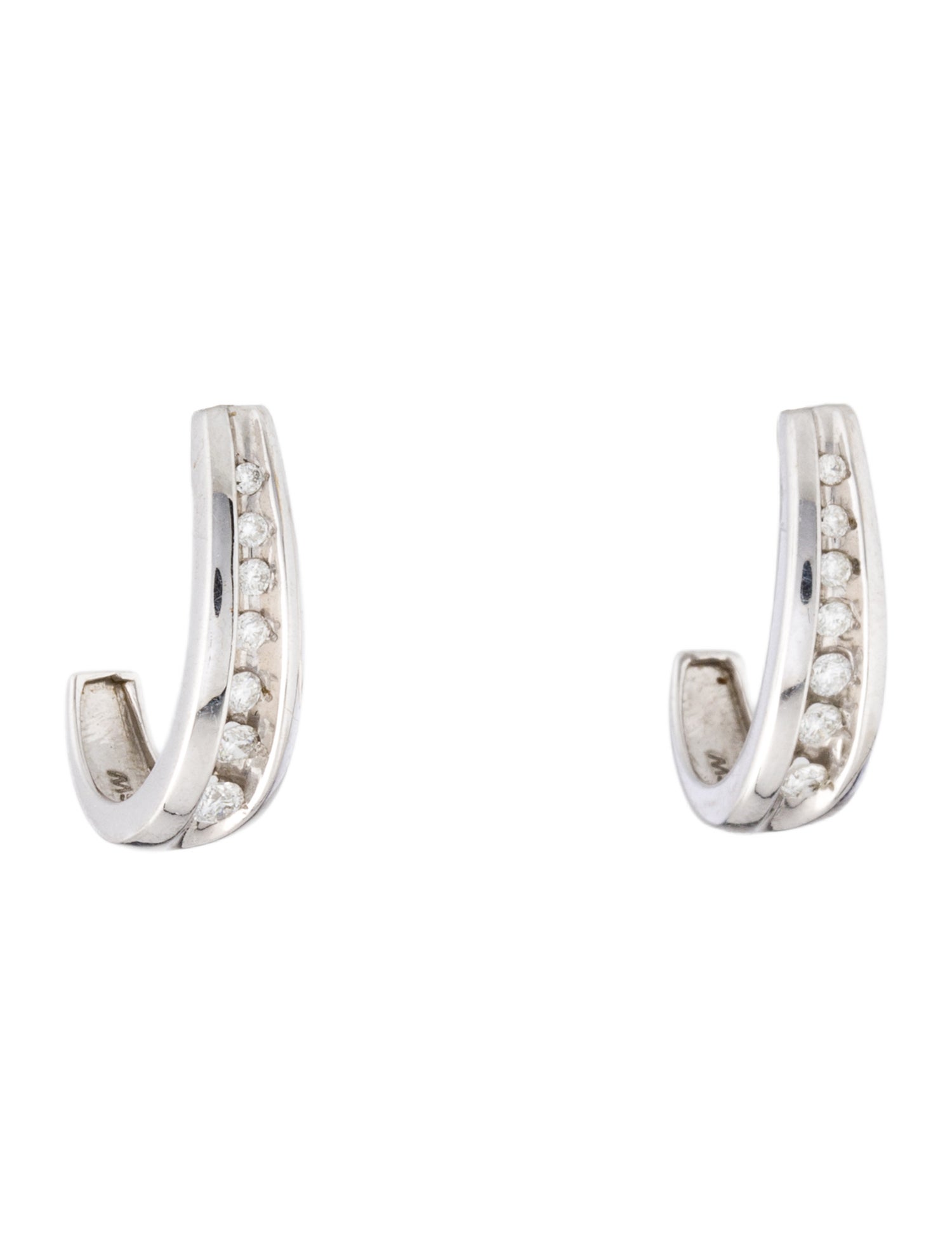 Earrings 14K Diamond Drop Earrings