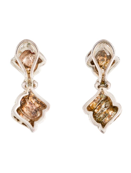 Earrings 14K Disc Tassel Drop Earrings