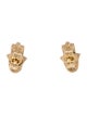 Earrings 14K Diamond Hamsa Stud Earrings