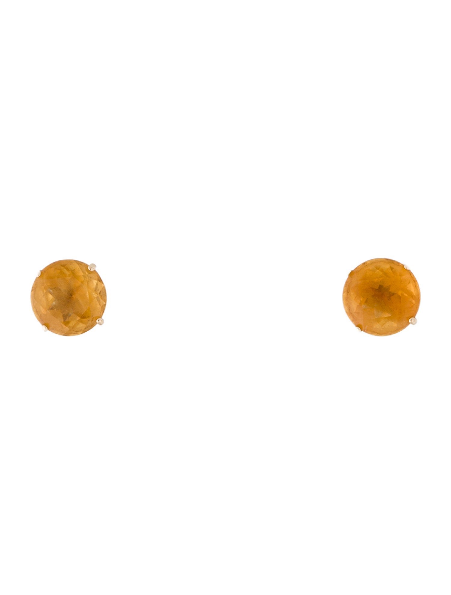 Earrings 14K 2.34ctw Citrine Studs