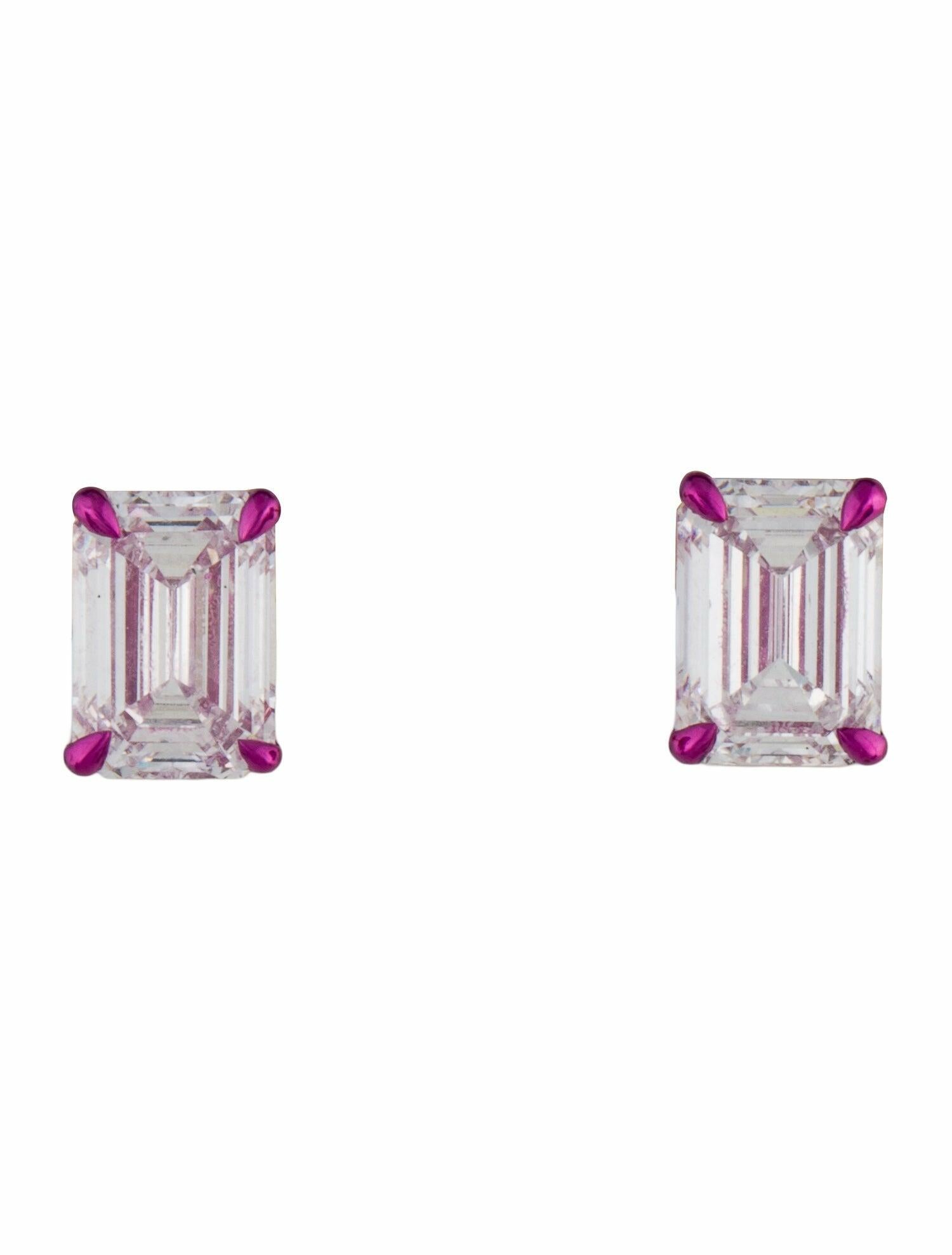 Earrings 4.24ctw Lab-Grown Diamond Stud