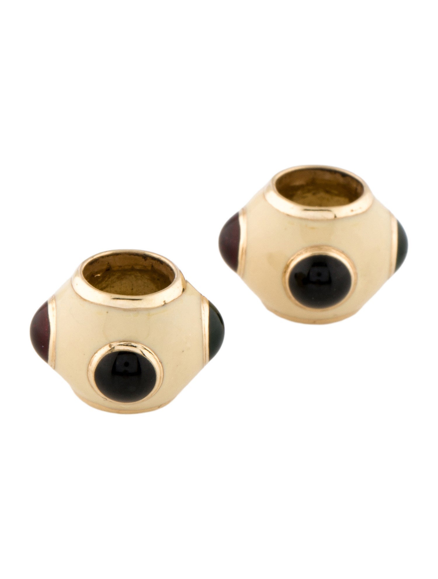 Earrings 12K Enamel Earring Enhancers