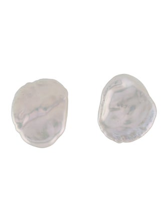 Earrings 18K Pearl Stud Earrings