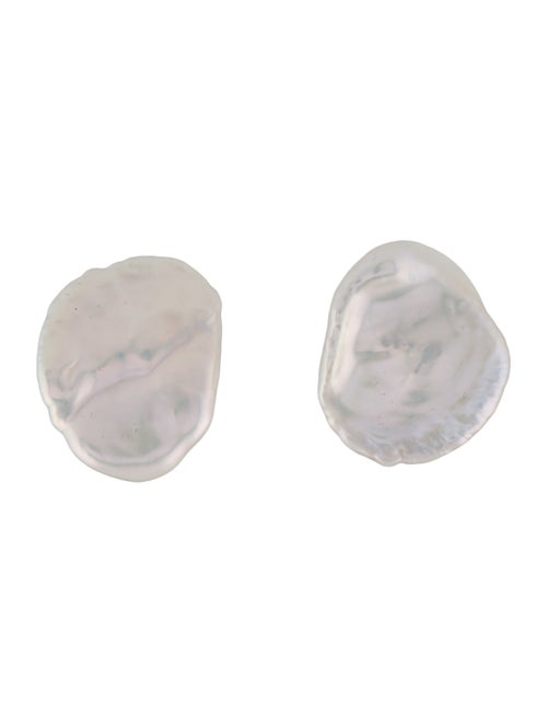 Earrings 18K Pearl Stud Earrings