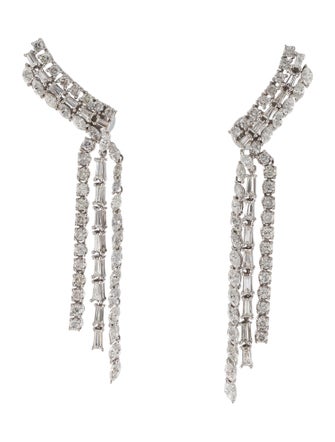 Earrings 14K 3.39ctw Diamond Drop Earrings