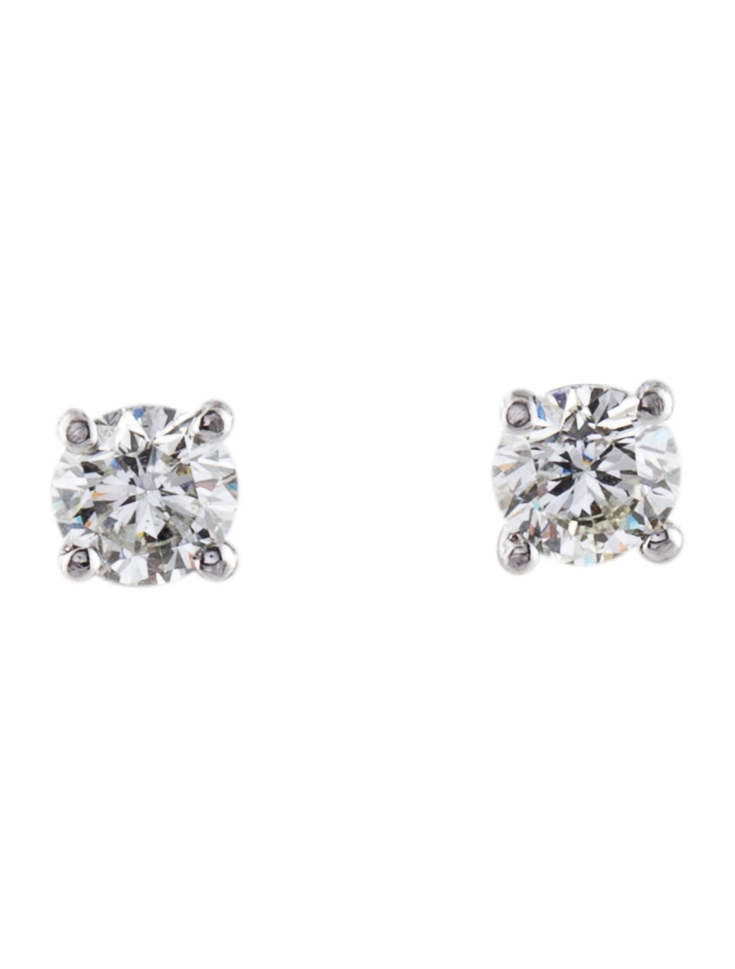 Earrings Platinum Diamond Stud