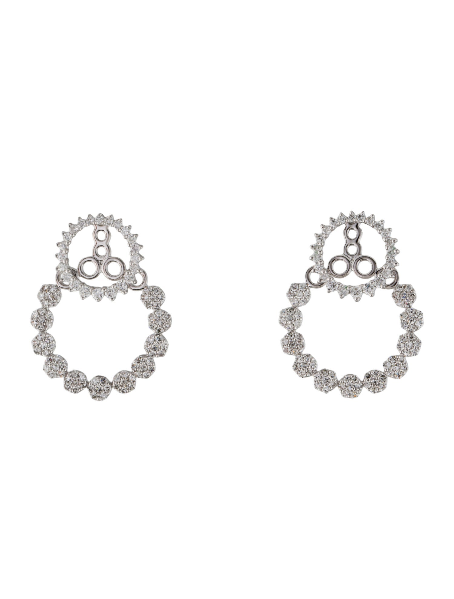 Earrings 14K 1.00ctw Diamond Drop Earrings