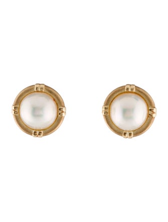 Earrings 14K Pearl Earclips
