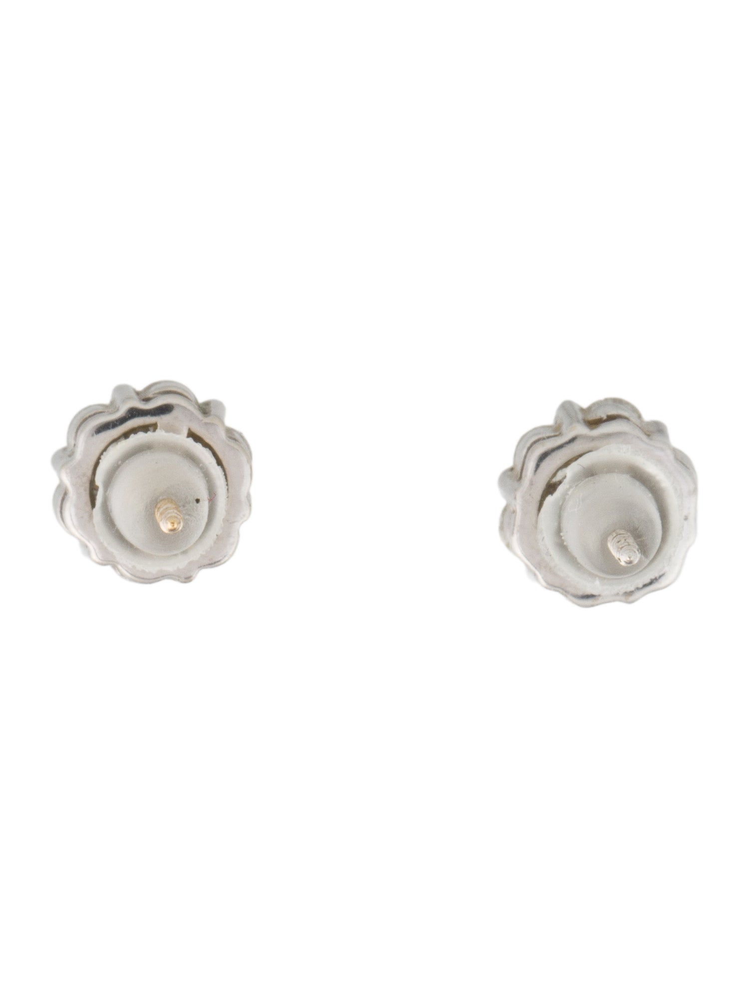 Earrings 14K Diamond Cluster Stud Earrings