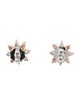 Earrings Diamond & Ruby Convertible Stud Earrings