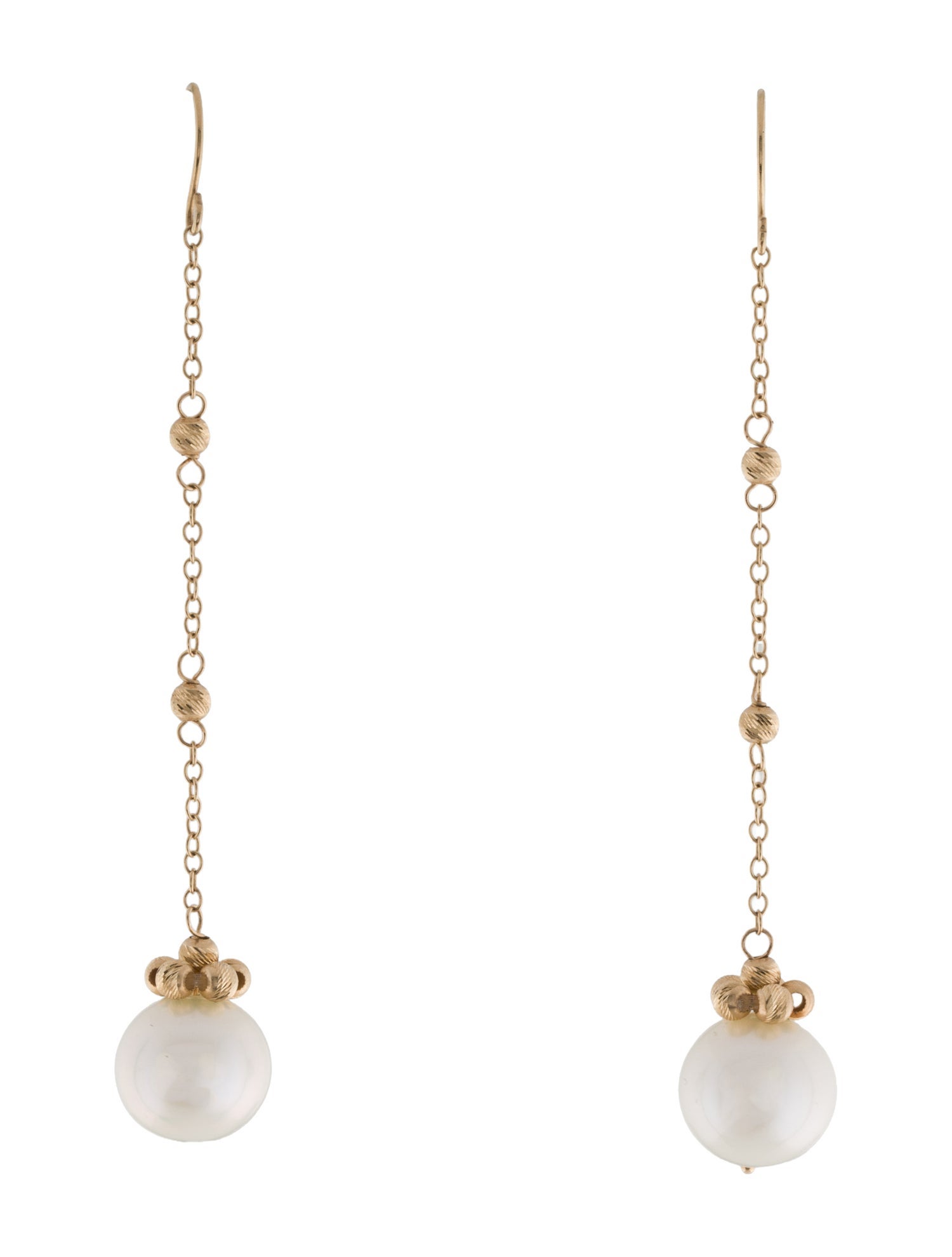 Earrings 14K Pearl Drop Earrings