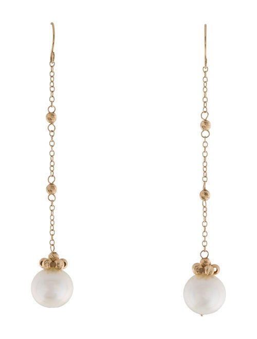 Earrings 14K Pearl Drop Earrings
