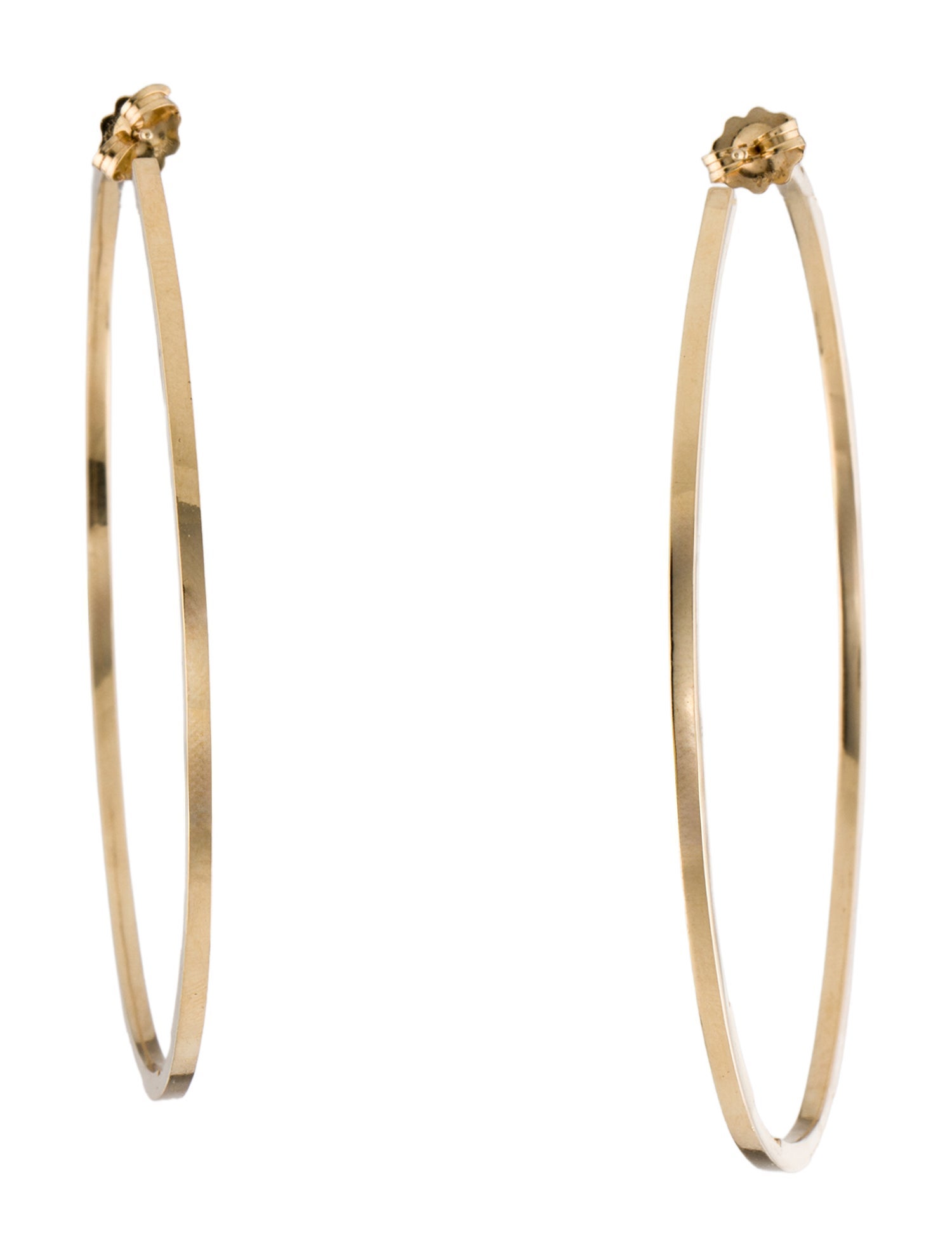 Earrings 14K 1.07ctw Diamond Hoop Earrings