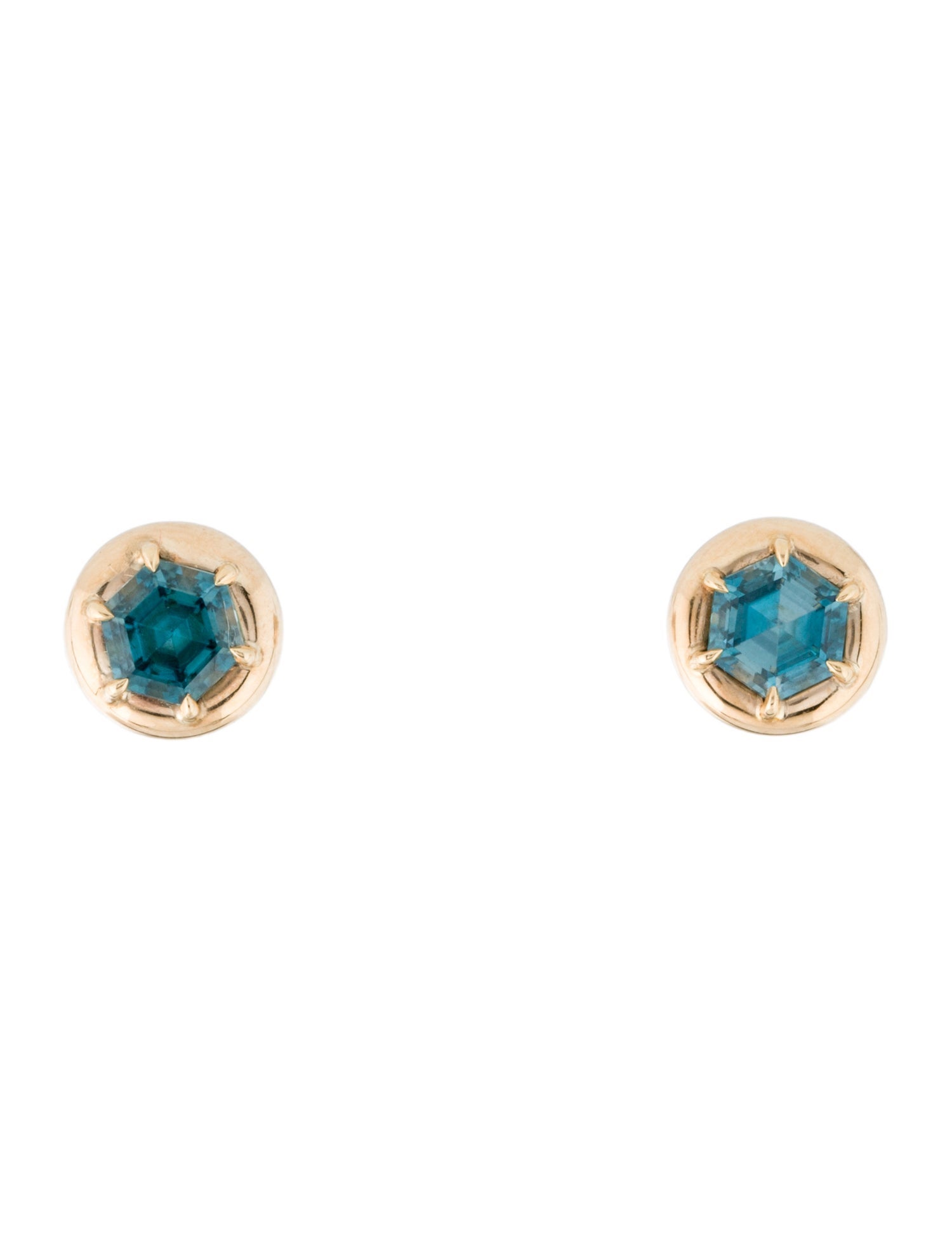 Earrings 14K Zircon Stud