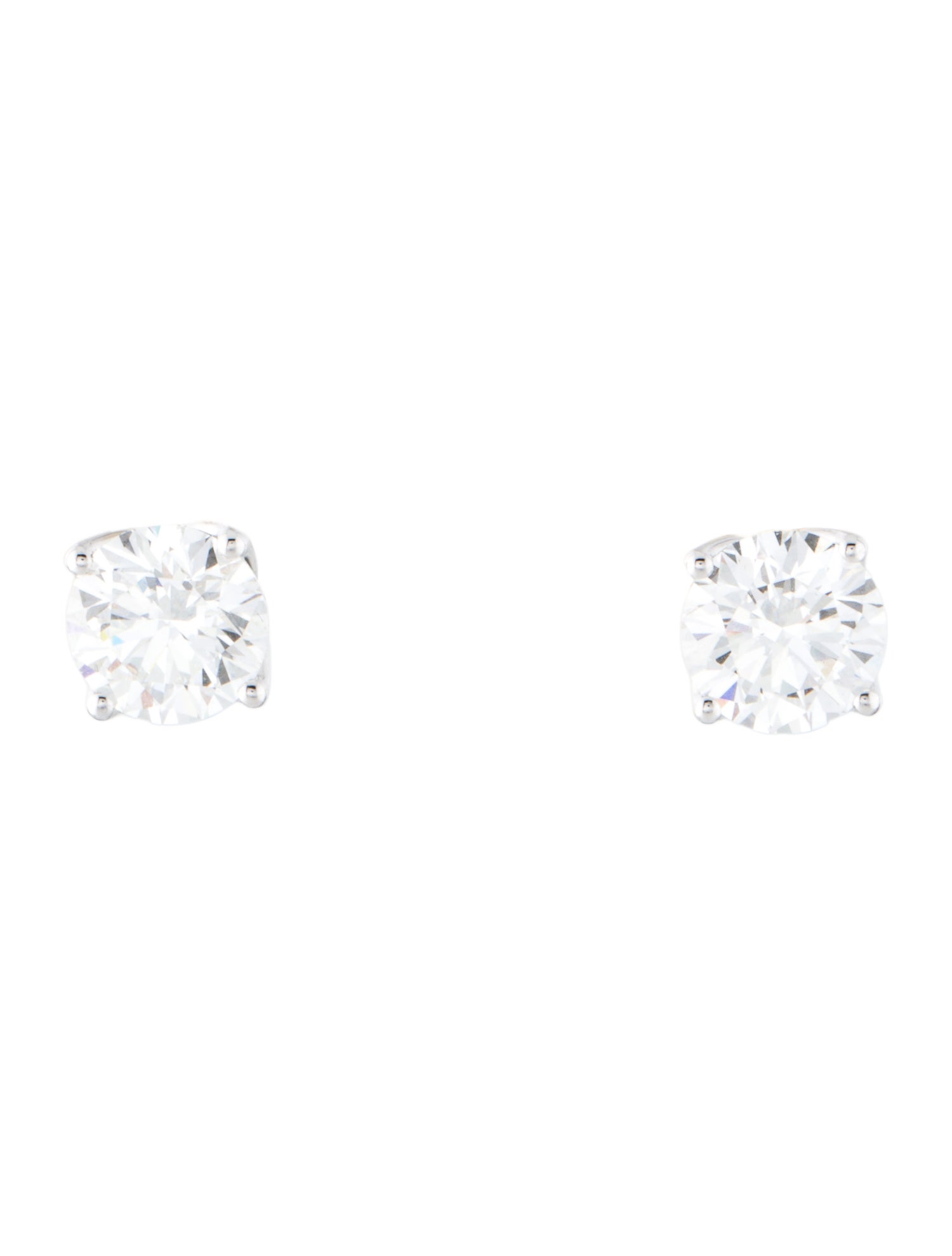 Earrings 14K 4.00ctw Lab-Grown Diamond Stud Earrings
