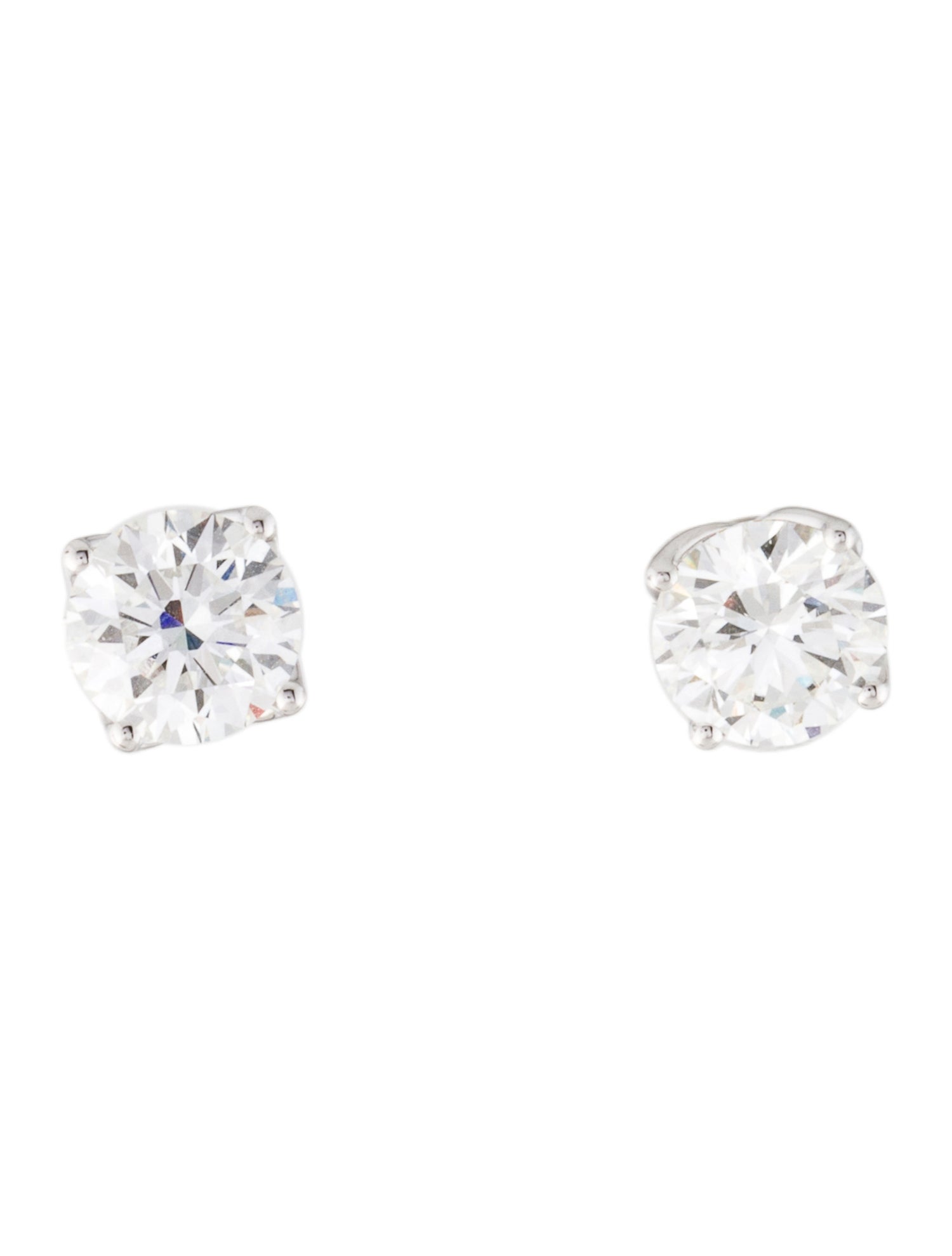 Earrings 14K 2.00ctw Lab-Grown Diamond Stud Earrings