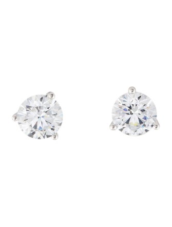 Earrings 14K 1.94ctw Lab-Grown Diamond Stud Earrings