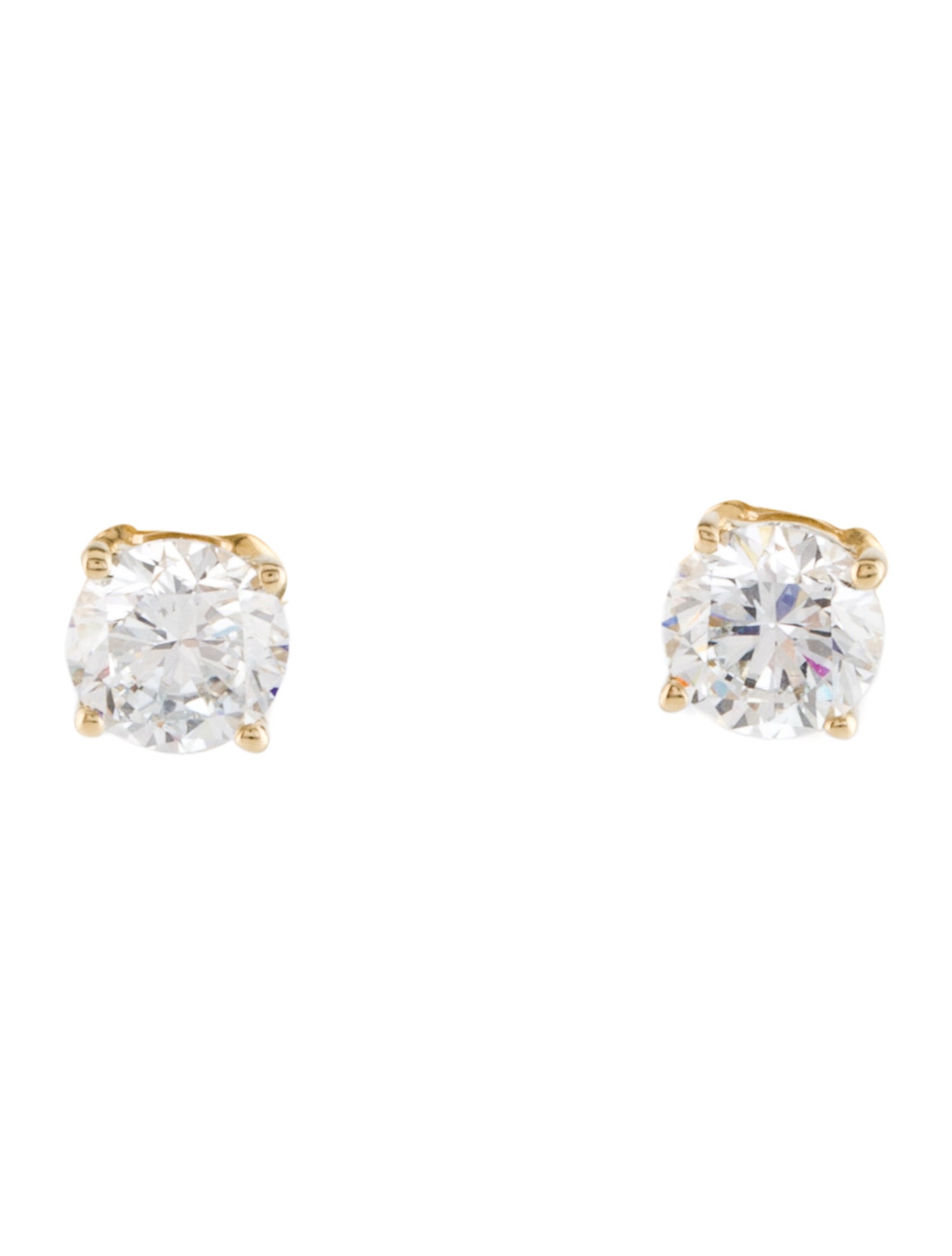 Earrings 14K 1.00ctw Lab-Grown Diamond Stud Earrings