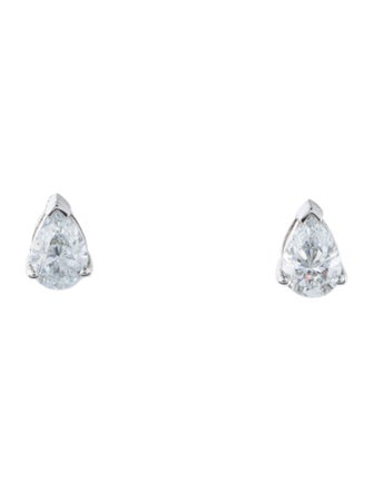 Earrings 14K 1.00ctw Lab-Grown Diamond Stud Earrings