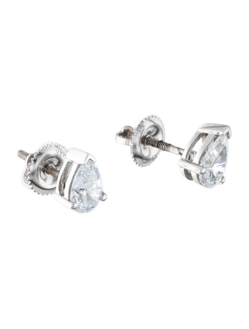 Earrings 14K 1.00ctw Lab-Grown Diamond Stud Earrings